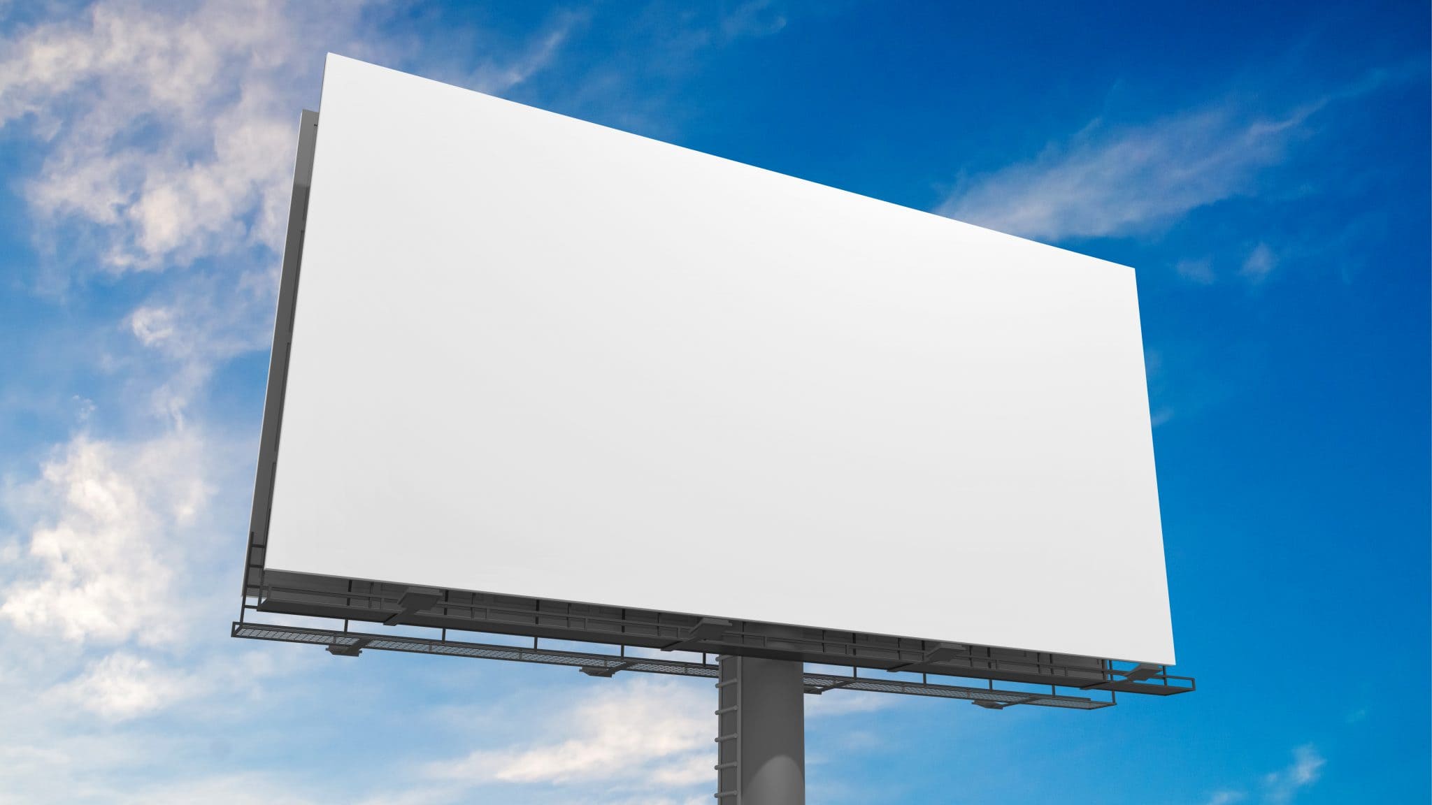 Panneau publicitaire